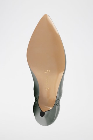 Leren Enkellaarzen Make me Like You - Grijs