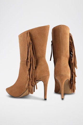 Nubuck Enkellaarzen Good Vibrations - Bruin