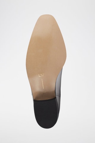 Leren Enkellaarzen Mastermind - Wit