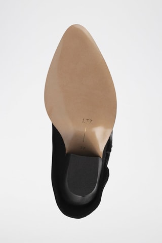 Nubuck Enkellaarzen Hundred Dollar Bill - Zwart