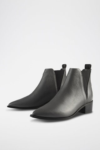 Leren Chelsea Boots Northern Star - Grijs
