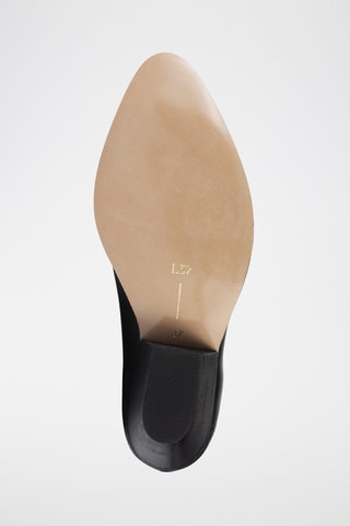 Botins em couro Capital City - Preto