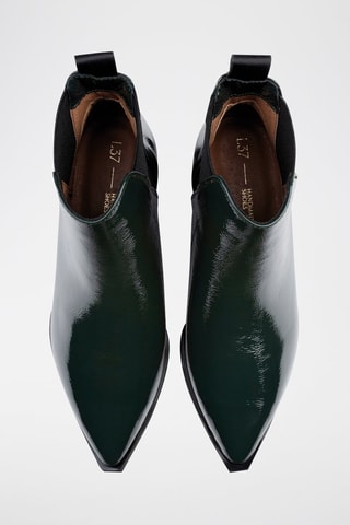 Lakleren Chelsea Boots Northern Star - Donkergroen