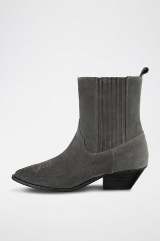Botins em nobuck Never Been Alone - Cinzento