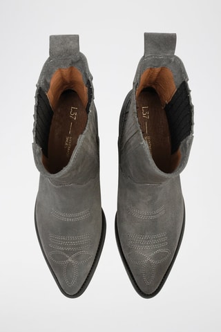 Botins em nobuck Never Been Alone - Cinzento