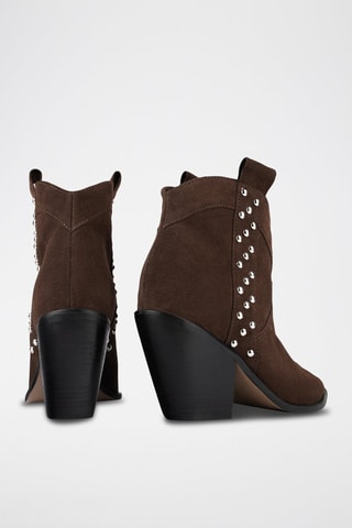 Nubuck Enkellaarzen Electric Feel - Bruin