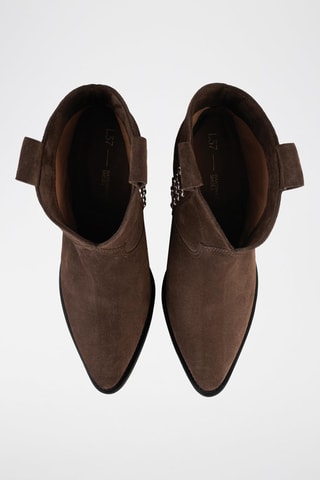 Nubuck Enkellaarzen Electric Feel - Bruin