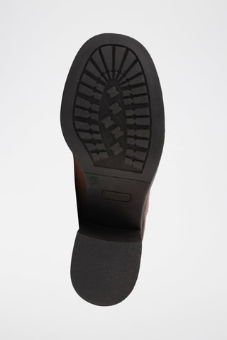 Botins em couro Breathe Deeper - Castanho