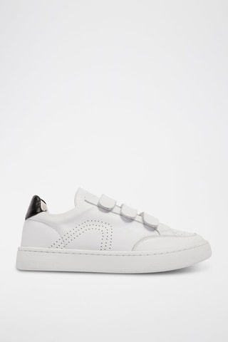 Sapatilhas em couro Hold On - Branco