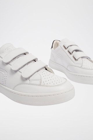 Sapatilhas em couro Hold On - Branco