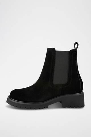 Nubuck Chelsea Boots Fromtb - Zwart