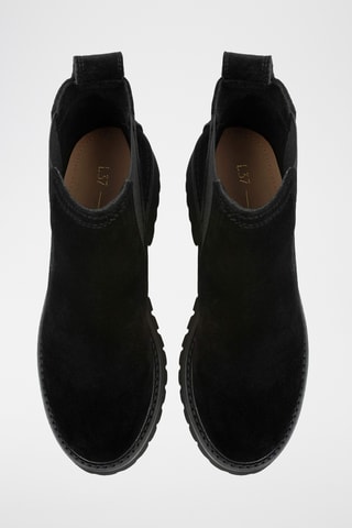 Nubuck Chelsea Boots Fromtb - Zwart