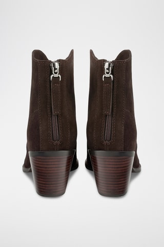 Nubuck Enkellaarzen Itsnts - Bruin