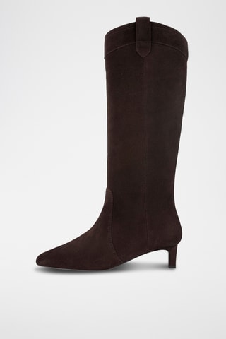 Leren Laarzen Trtbf - Donkerbruin