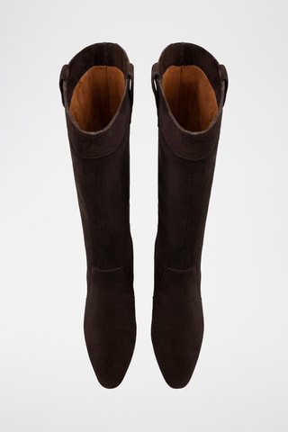 Leren Laarzen Trtbf - Donkerbruin