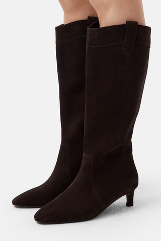 Leren Laarzen Trtbf - Donkerbruin