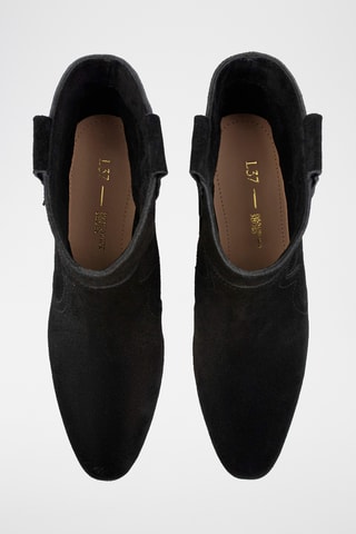 Leren Enkellaarzen Texwind - Zwart