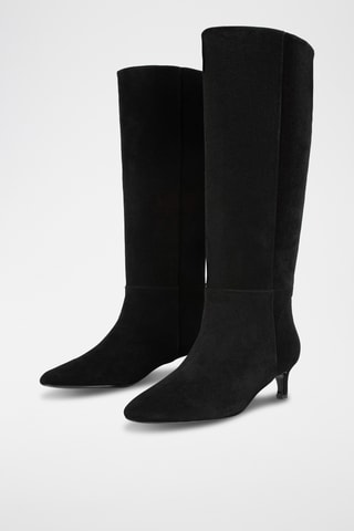 Nubuck Laarzen Eta - Zwart