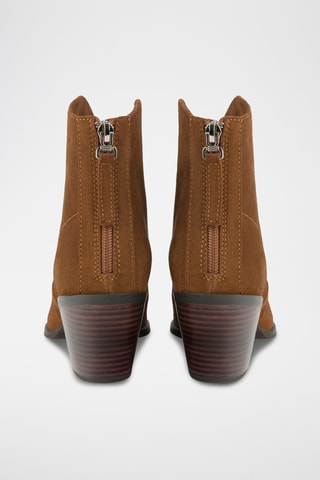 Nubuck Enkellaarzen Itsnts - Camel