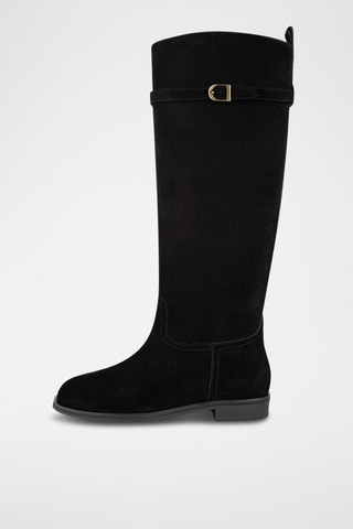 Nubuck Laarzen Searfah - Zwart