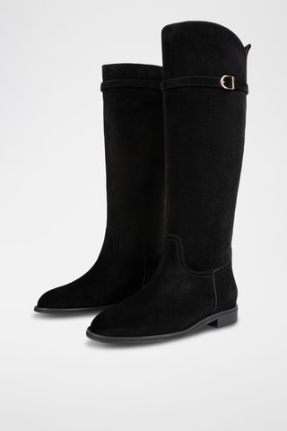 Nubuck Laarzen Searfah - Zwart