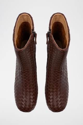 Leren Enkellaarzen Galecho - Bruin