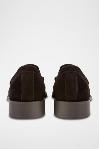 Mocassins de nobuck Hmcl - Castanho