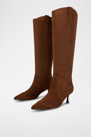 Nubuck Laarzen Pulsar - Bruin