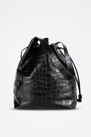 Leren Buideltas Urbnom - Zwart