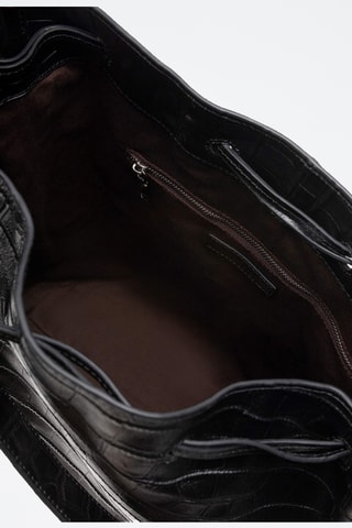 Leren Buideltas Urbnom - Zwart