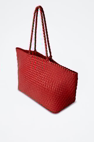 Leren Shopper Sumaff - Rood
