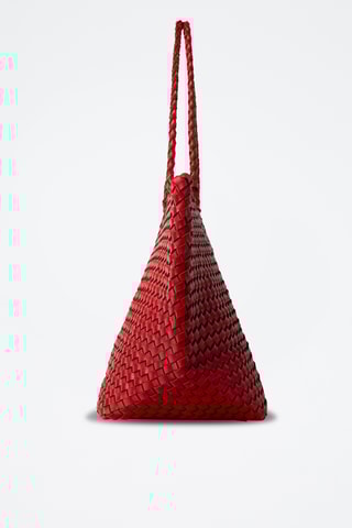 Leren Shopper Sumaff - Rood