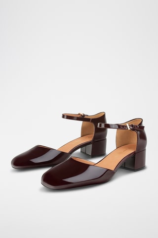 Lakleren Pumps Lafs - Bordeauxrood