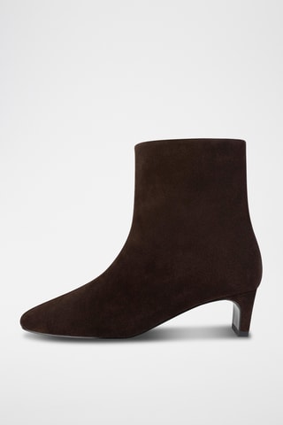 Leren Enkellaarzen Jovmag - Bruin