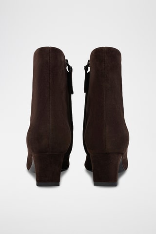 Leren Enkellaarzen Jovmag - Bruin