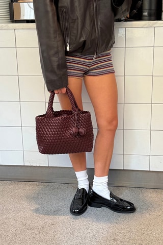 Mocassins em couro envernizado Tmie - Preto