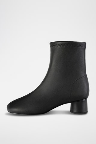 Leren Enkellaarzen Lumfa - Zwart