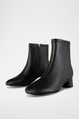 Leren Enkellaarzen Lumfa - Zwart