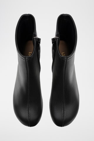 Leren Enkellaarzen Lumfa - Zwart
