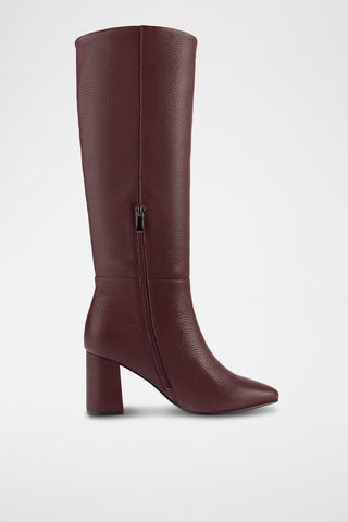 Leren Laarzen Missag - Bordeauxrood