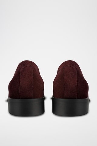 Mocassins de nobuck Hmcl - Bordô