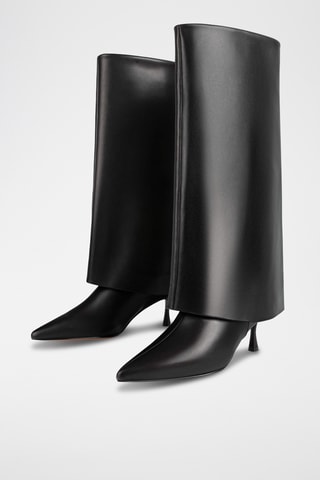 Leren Laarzen Dom - Zwart