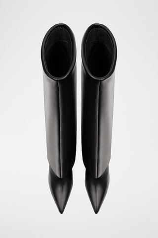 Leren Laarzen Dom - Zwart