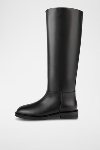 Leren Laarzen Sboot - Zwart