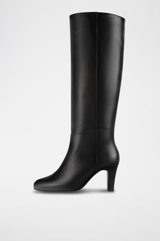 Leren Laarzen Ros - Zwart