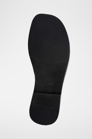 Leren Muiltjes Sansun - Zwart