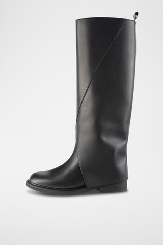 Leren Laarzen Mtad - Zwart