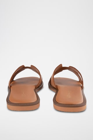 Leren Muiltjes Mtto - Bruin