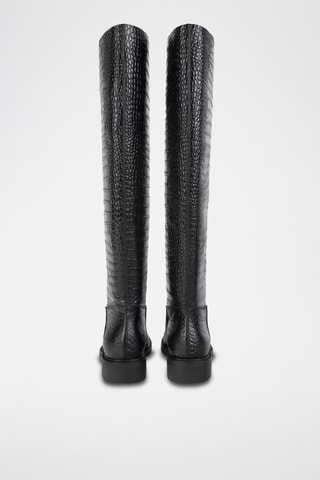 Leren Laarzen Mjm - Zwart