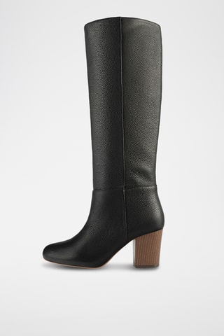 Botas em couro Snova - Preto